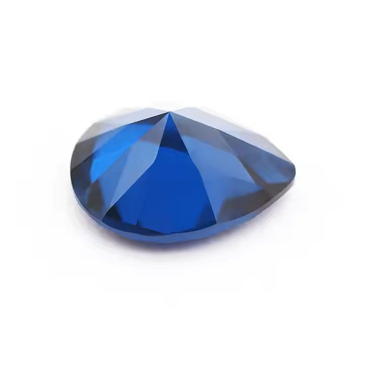 Groothandelsprijs Synthetische Peer Geslepen Spinel Steen 113 # Kleur Edelsteen Losse Edelsteen Spinel Steen Te Koop