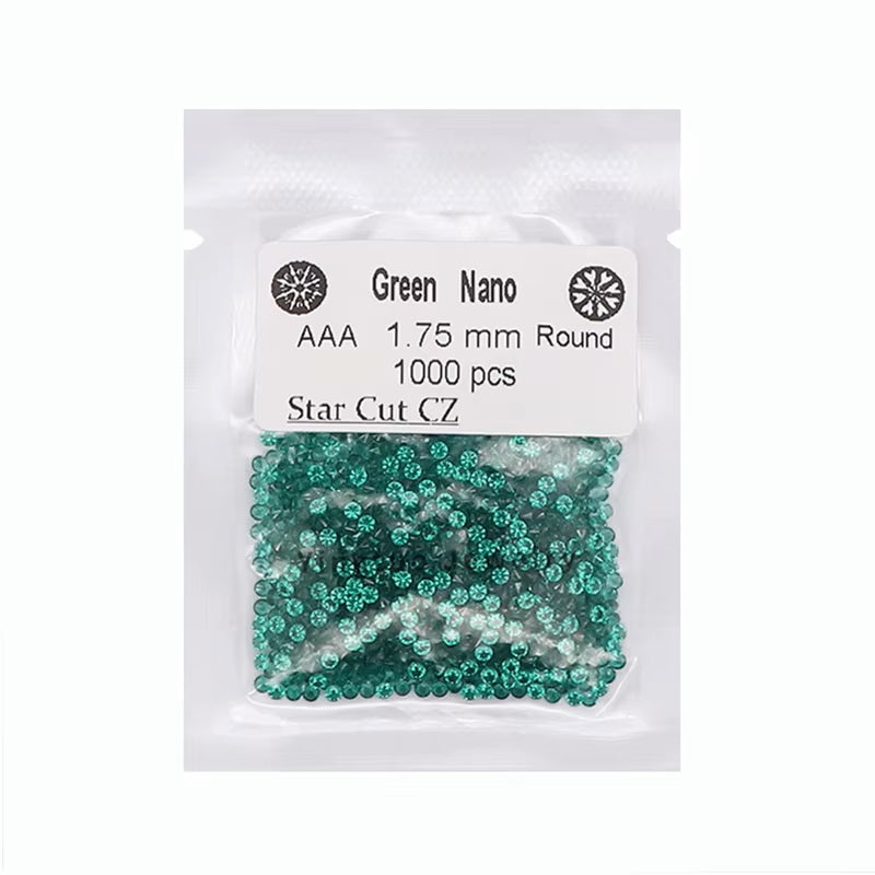 Groen Nano Edelstenen Nano Steen Voor Sieraden Maken