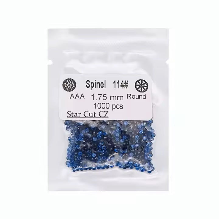 Goedkope Prijs Machine Gesneden Ronde Vorm Synthetische 114 # Spinel Steen Losse Edelstenen Spinel Edelstenen Edelstenen