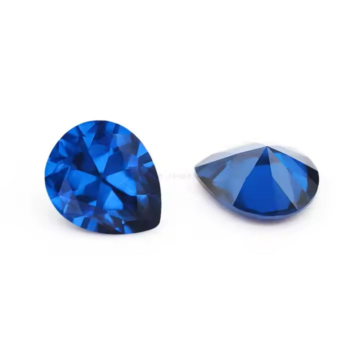 Groothandelsprijs Synthetische Peer Geslepen Spinel Steen 113 # Kleur Edelsteen Losse Edelsteen Spinel Steen Te Koop