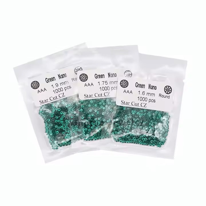 Groen Nano Edelstenen Nano Steen Voor Sieraden Maken