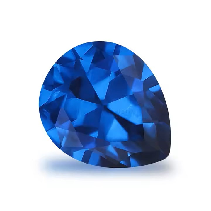 Groothandelsprijs Synthetische Peer Geslepen Spinel Steen 113 # Kleur Edelsteen Losse Edelsteen Spinel Steen Te Koop